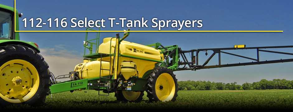112-116 T-Tank Sprayers