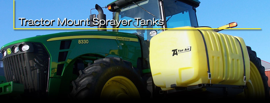 Tractor Mount Sprayer Tanks