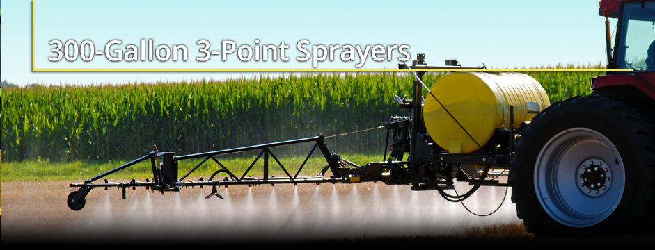 300-Gallon 3-Point Sprayer